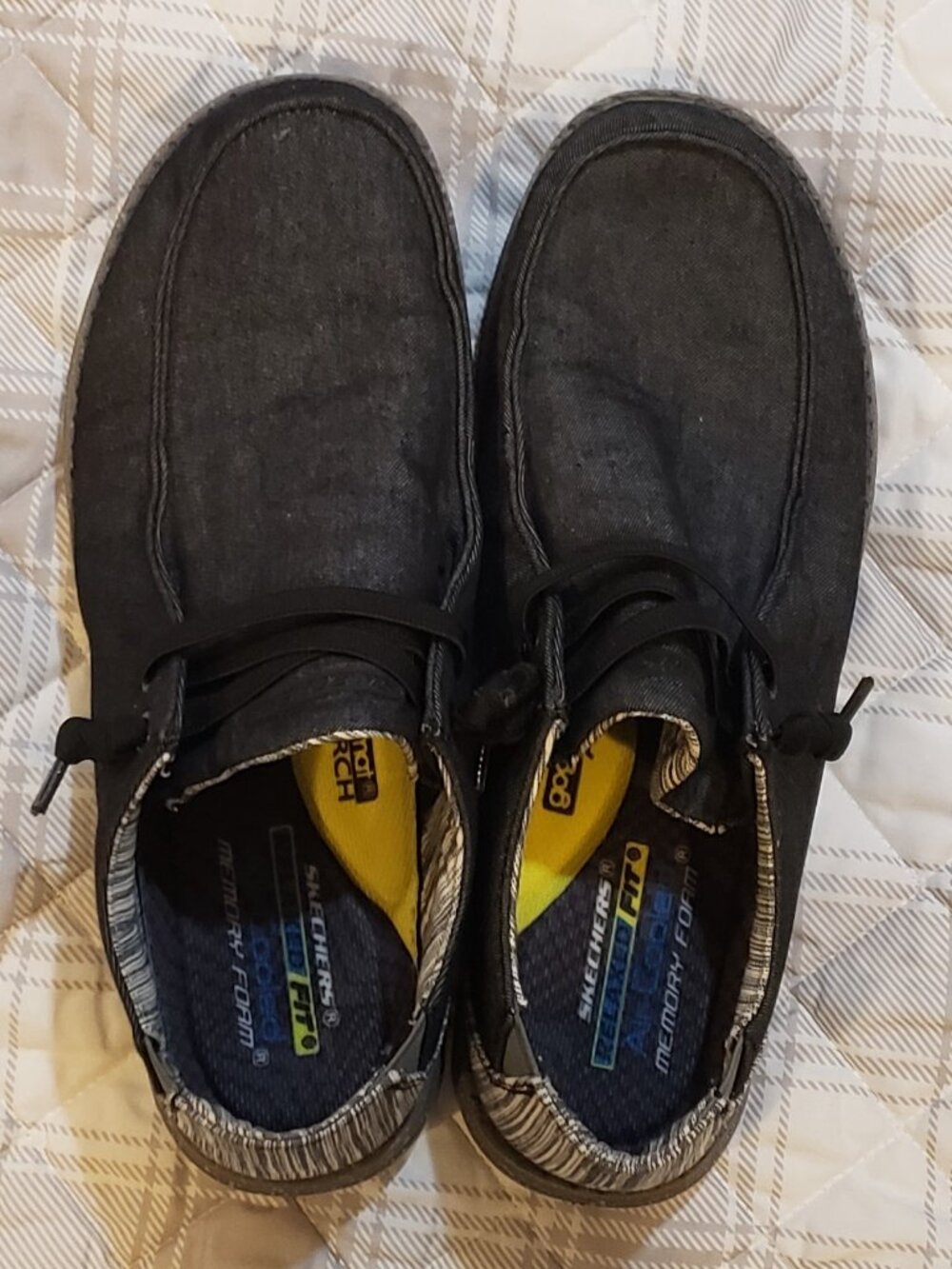 MENS SKECHERS MELSON CHAD SLIP ON SHOE size 8.5